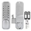 1?11 Digits Mechanical Combination Lock Sliding Door Keyless Access for Kitchen Office Balcony