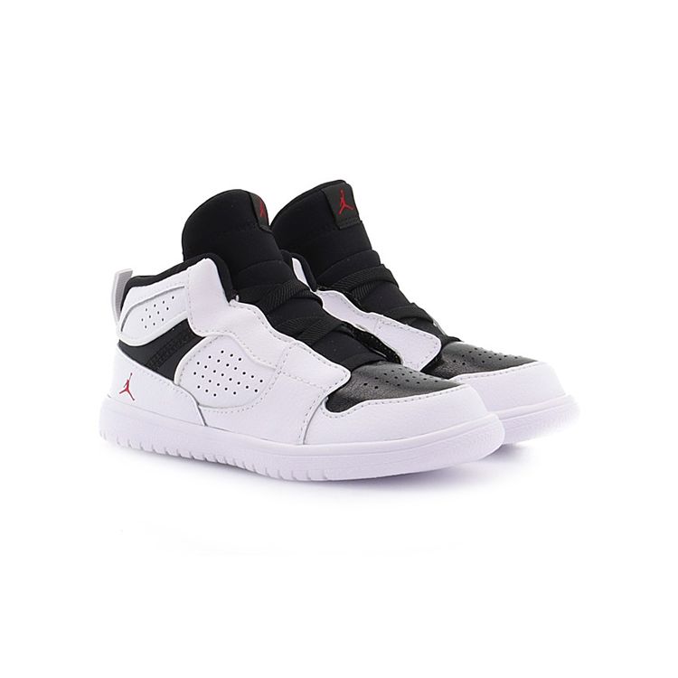 Air Jordan 1 Low GS Белый Черный Университетский Красный AV7944-101