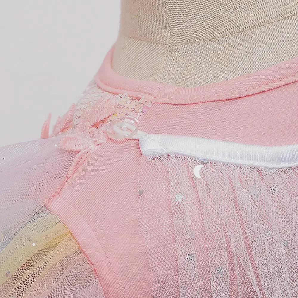 Платье принцессы Эльзы из мультфильма «Холодное сердце» и юбка для выступлений «Единорог» для девочек