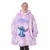 Womens/Ladies Watercolor Blanket Hoodie