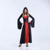 Halloween Adult Female Vampire Black and Red Dress Devil Costume Stage Cosplay Costume