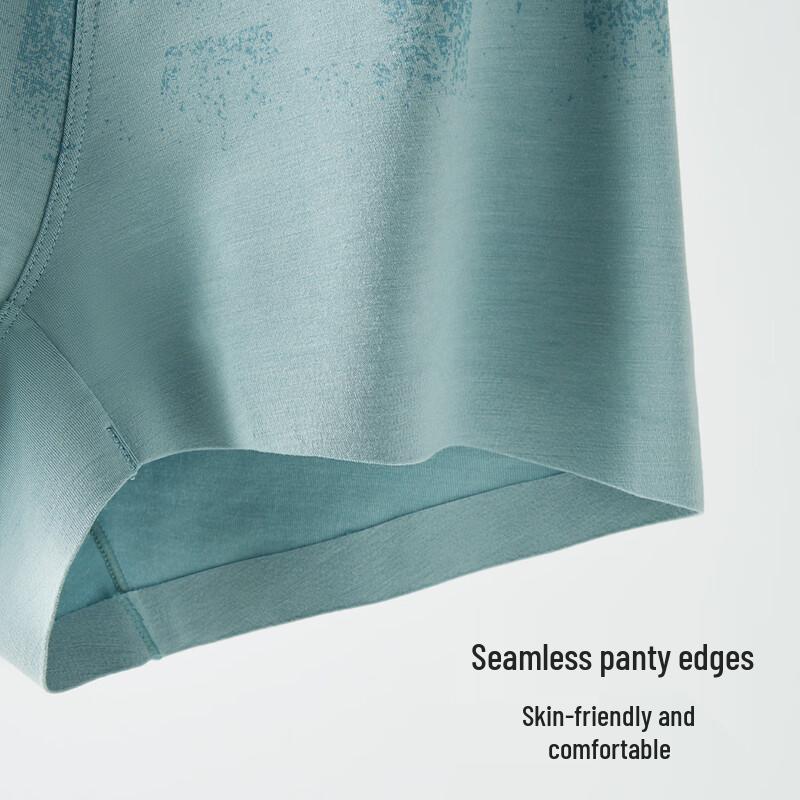 MIIOW Мужские антибактериальные бесшовные боксеры-брифы из модала Lenzing (3-Pack)