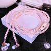 Наушники-вкладыши Pearl Collar с микрофоном 3,5 мм, проводная гарнитура, подарочные наушники