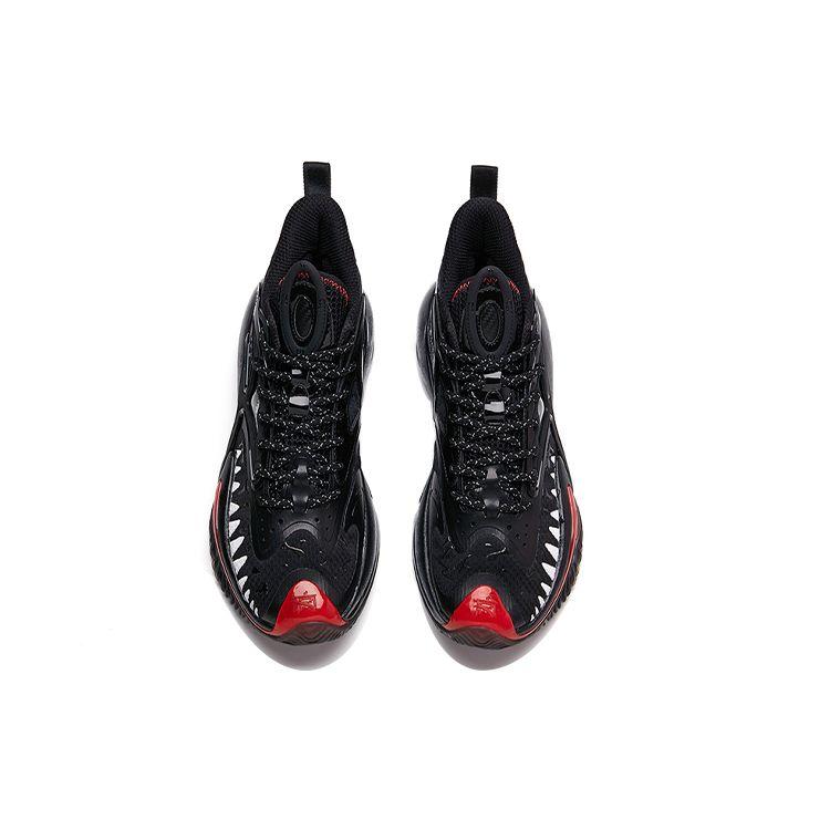 Anta Marvel X Crazy Tide 3 Venom High-Top Basketball Shoes Men Sneakers Black Red 112131601S-3