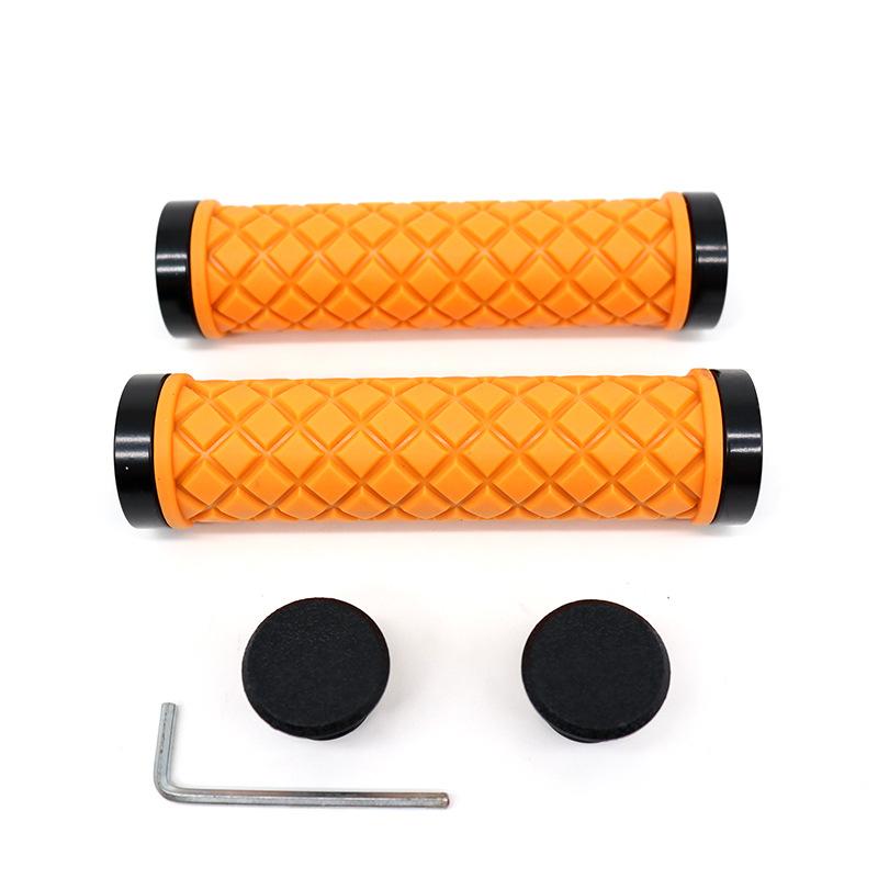 Велосипедные Рукоятки Руля Горного Велосипеда Мягкие Односторонние Фиксирующие Накладки на Руль Пробки Резиновые Нескользящие Велосипедные Рукоятки