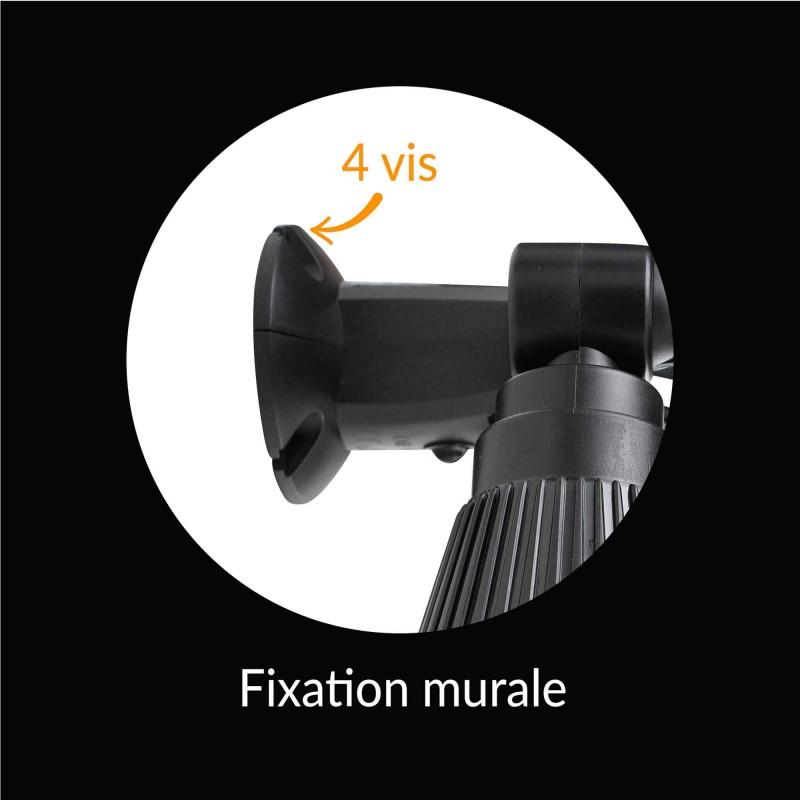 L450 - Projecteur Solaire Led Double - 400 Lumens - Batterie 4000mah - Ip44 - Extérieur