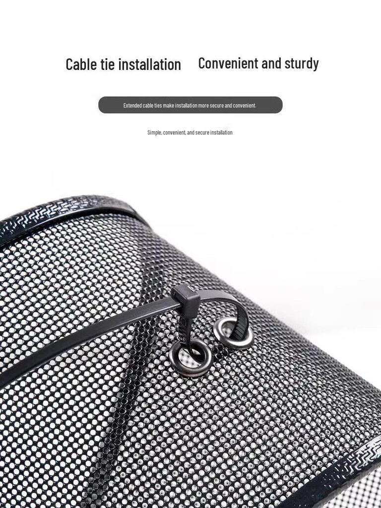 Mercedes-Benz GLC 300L/260L Water Tank Guard: Mesh, Grille, Condenser Cover & Insect Repellent.