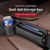 Car Seat Organizer Storage Box Pocket Multifunction Universal Wallet Keys Card Cup Phone Holder Auto Interior Accessories