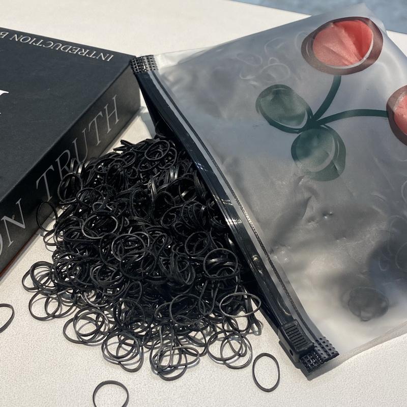 2000 шт./лот Маленькие одноразовые прозрачные резинки для волос для девочек, эластичные резинки для браслетов, детские мини-резинки для волос, повязка на голову