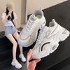 Женские кроссовки «папины» 2025 лето новая платформа-маффин интернет-знаменитость сетчатые туфли модные повседневные спортивные дышащие одинарные туфли