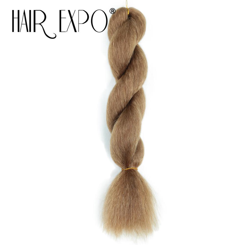 16Inch Vixen Crochet Bulk Hair Synthetic Jumbo Braids Fluffy Yaki Straight Crochet Hair Afro Kinky Curly Braiding Hair Extension