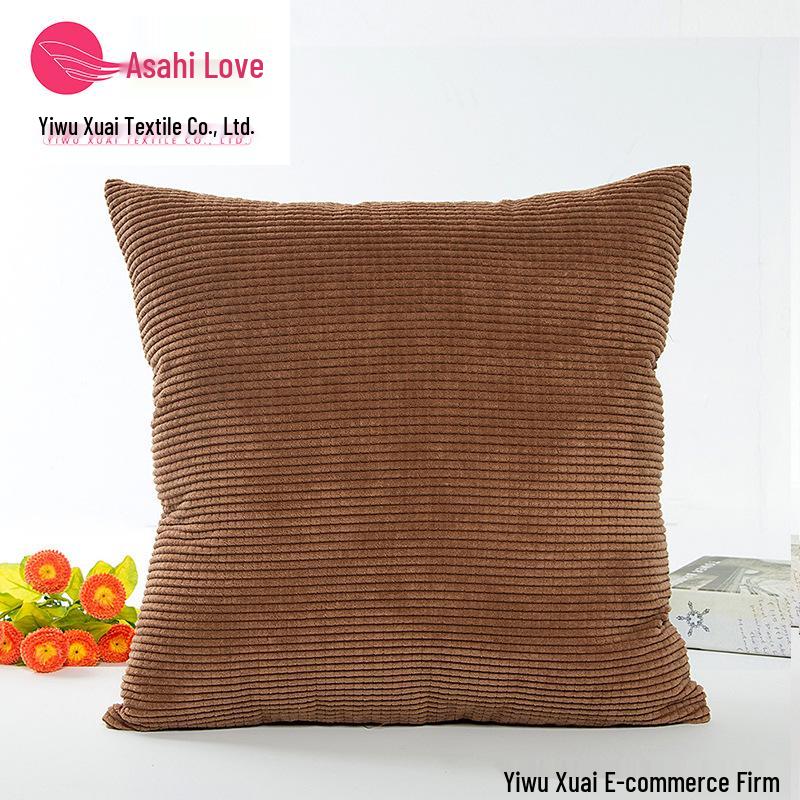 Minimalist Cross-Border Cushion Cover for Office, Car, Sofa, or Home – Classic Corn Kernel Design (Core Not Included)