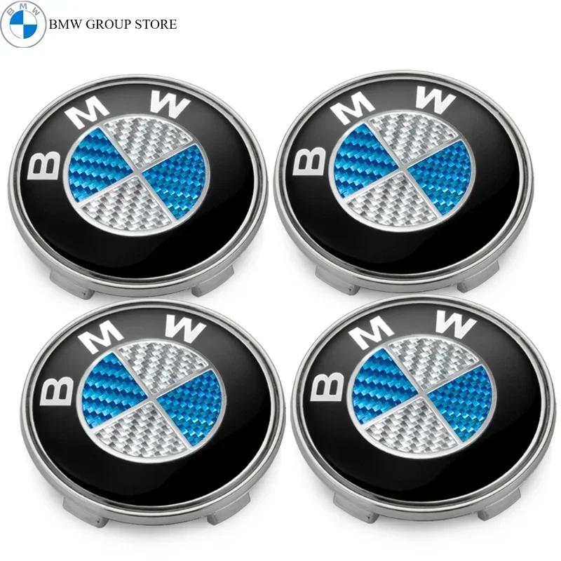 XLJBM1 For BMW BMW GROUP 4Pcs/Set 68MM Car Wheel Center Hup Caps For BMW M MP E36 E39 E46 E60 E90 E90 F01 F10 F30 G01 G20 G21 G30 G11 F