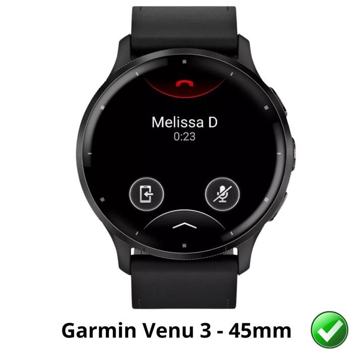 Защитная пленка для экрана Garmin Venu 3 - 45 мм [6 шт. в упаковке] Ультратонкая прочная защитная пластиковая пленка Phonillico