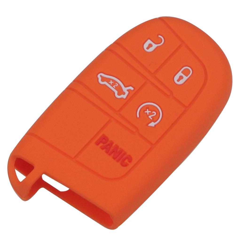 Jingyuqin пульт дистанционного управления 5 кнопок силиконовый резиновый брелок чехол для Jeep Renegade Hard Steel 2016 Smart Protect аксессуары кожа