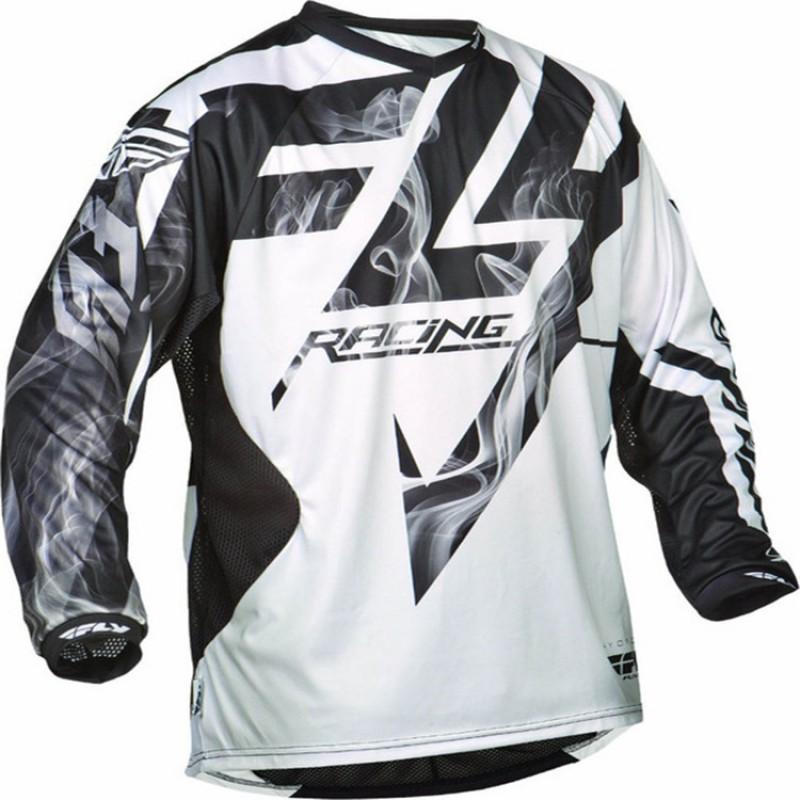 Mens Long Sleeve Mountain Bike Jersey Cycling Apparel Downhill Trail Riding Breathable Quick Dry