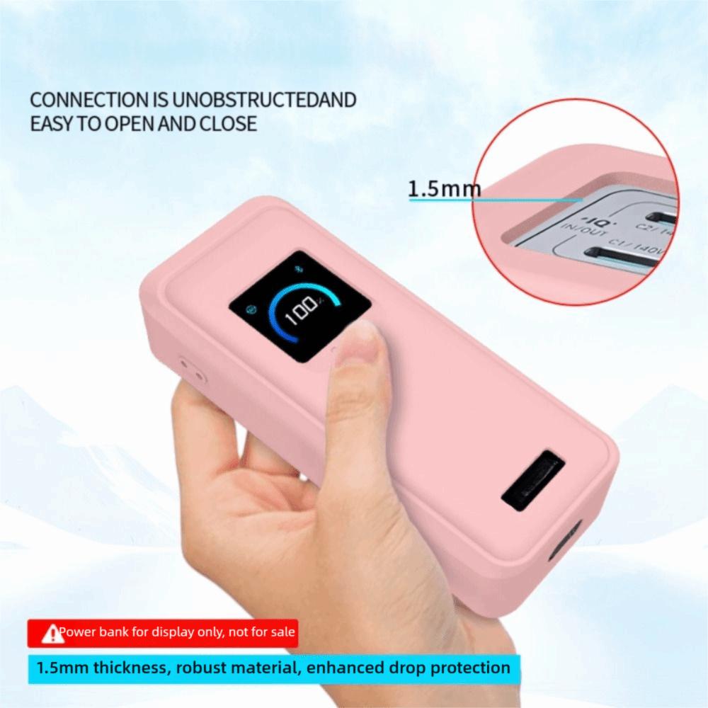Dustproof Protective Cover Shockproof Sleeve Shell for Anker Prime Power Bank(26250mAh 300W)