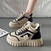 Trendy Dad Shoes Women's  Winter New Collection with Velvet Warmth High Top Casual Sports Women's Cotton Shoes  Mujer