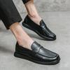 Men's Fashion Trend Brand Business Negotiation Dating Formal Party Wedding Shoes Flat Bottom Comfortable Versatile Loafers Shoes
