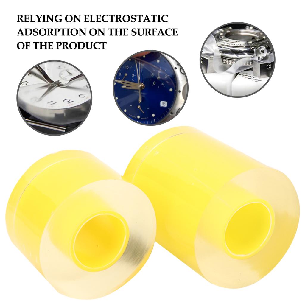 2 шт. антистатическая пленка для часов, защитная пленка для ювелирных изделий от царапин (80мм50мм)