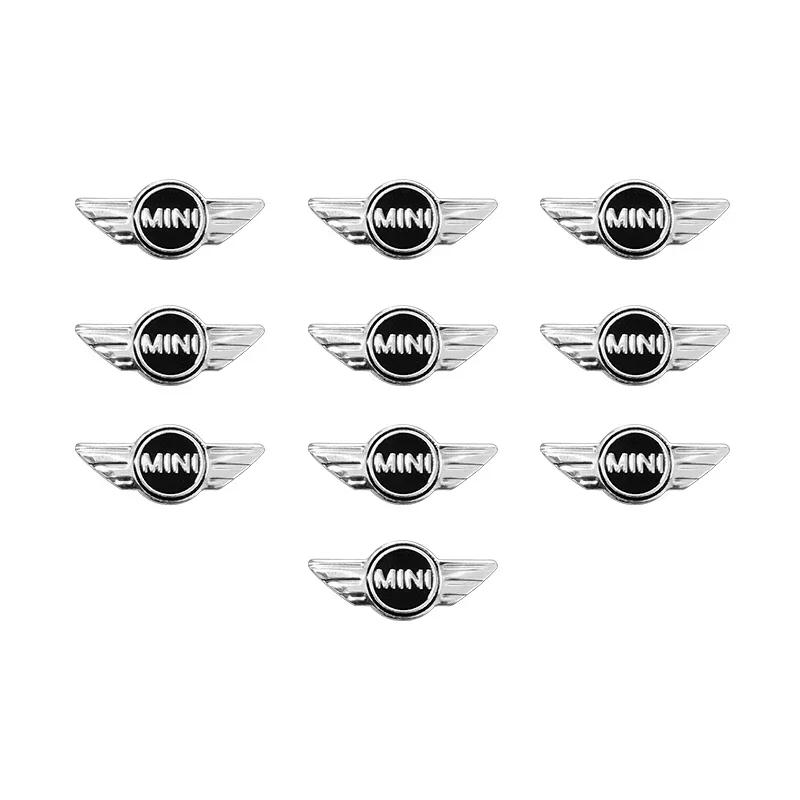 Car Key Emblem Stickers Auto Control Key Logo For Mini Cooper One Countryman Clubman JCW F54 F55 F56 F57 F60 R55 R56 R57 R60 R61 tnrjc00