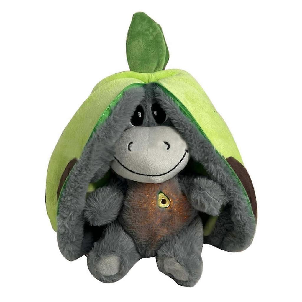 Plush Relief Breathing Animal Stress Relief Plush with Music Light-Mush Plushies for Anxiety and Sleepzz55