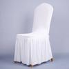 Hotel Style Chair Cover Oxford Skirt Chair Cover Quick And Secure Fit