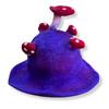 Felted Mushroom Hat – Very Violet