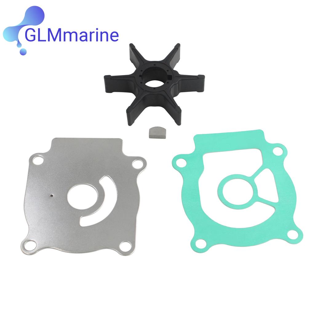 17400-96350 Water Pump Impeller Service Kit Fits For Suzuki Outboard DT/DF 20 25 30 40 50 HP Motor 17400-96352 17400-96353