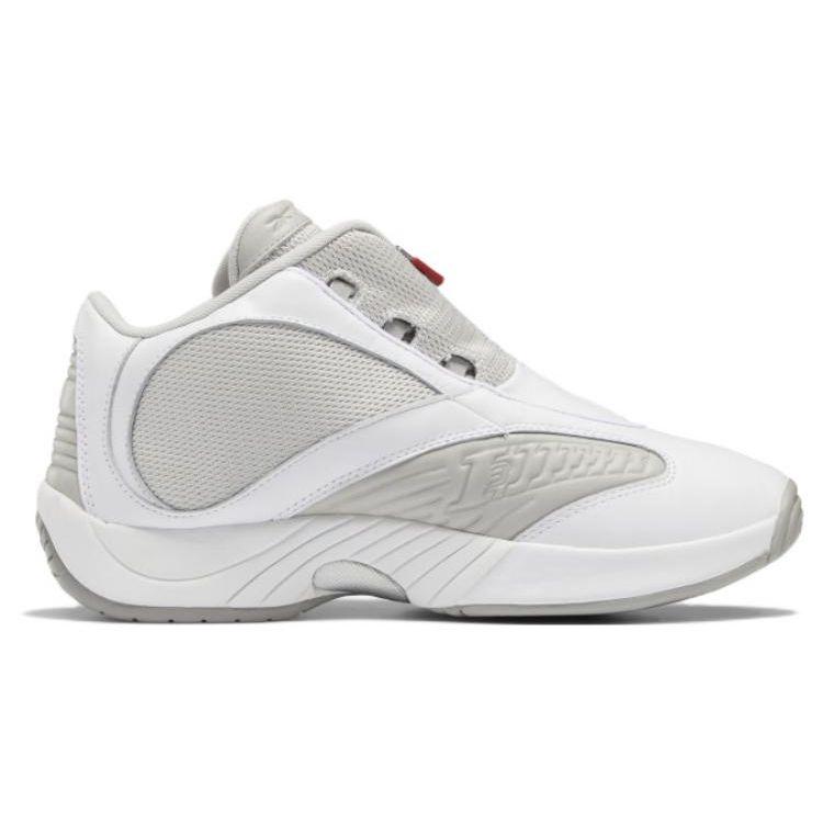 Packer Shoes x Reebok Answer 4 OG Белый Серебристый Мужские Кроссовки Обувь-Белый Ярко-Красный Снежно-Серый GY4069