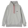 NANGA Men's Eco Hybrid Mini Box Logo Embroidered Sweatshirt Hoodie NW24411F014 LGRY L