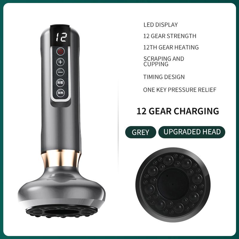 Электрическая скребковая машина, бытовая массажная машина для банок, разблокирующий меридианный массажер, машина для горячей компрессионной терапии