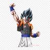 Patches For Clothes Bag Iron On Thermal Stickers Cartoon Goku Frieza Pattern Washable Heat Transfer
