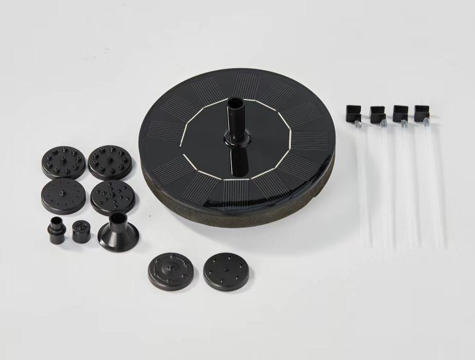 Мощный солнечный плавающий прудный фонтан для аэрации