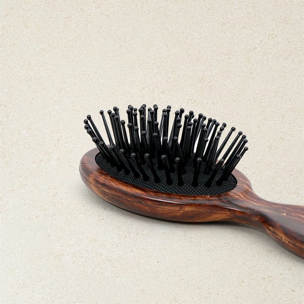 Мини деревянная кисть-подушка