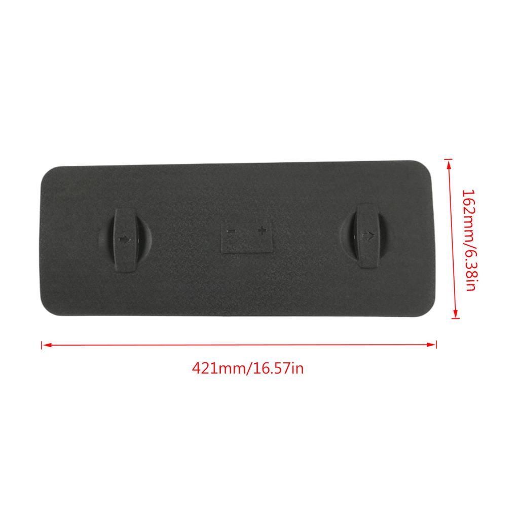 Black Plastic Battery Tray Cover Replacement OE:8E2819422A for A4 B6 B7 8E 2001-2010