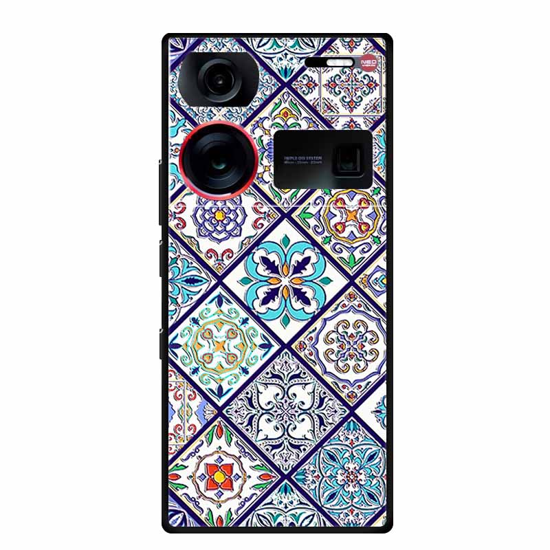 3D Тисненый Чехол Для Телефона ZTE Nubia Z60 Ultra Чехол Для Телефона Цветы Мягкий Силикон Coque Для Nubia Z60 Ultra Задняя Крышка Чехлы Z 60 Z60Ultra