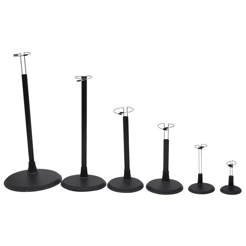 1 комплект пластиковых многоразмерных держателей для дисплеев белого/черного цвета, регулируемые профессиональные подставки для кукол-марионеток, кронштейны для поддержки запястья