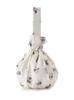 Gelato Pique Panda Print Drawstring Pouch PWGB235675 OWHT Women's