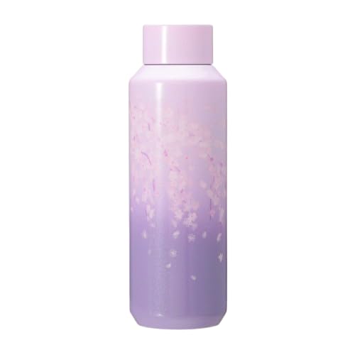 STARBUCKS SAKURA 2025 Stainless Steel Bottle, Purple Gradient, 473ml, Tumbler, Coffee, Starbucks, Cherry Blossom Design, Gift, Water Bottle