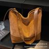 Популярная в этом году женская сумка большой вместимости 2025 новая модная универсальная на плечо, сумка-мессенджер, сумка-ведро, сумка-тоут