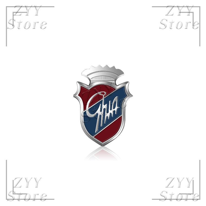 3D Metal GHIA Logo Car Emblem Fender Side Sticker Rear Trunk Badge Decals Body Decor