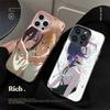 Чехол для телефона Chainsaw Man The Movie Арка Резе Цвет Серебристый Корпус Для lPhone 17 16 16e 15 14 13 12 11 Pro Max Plus