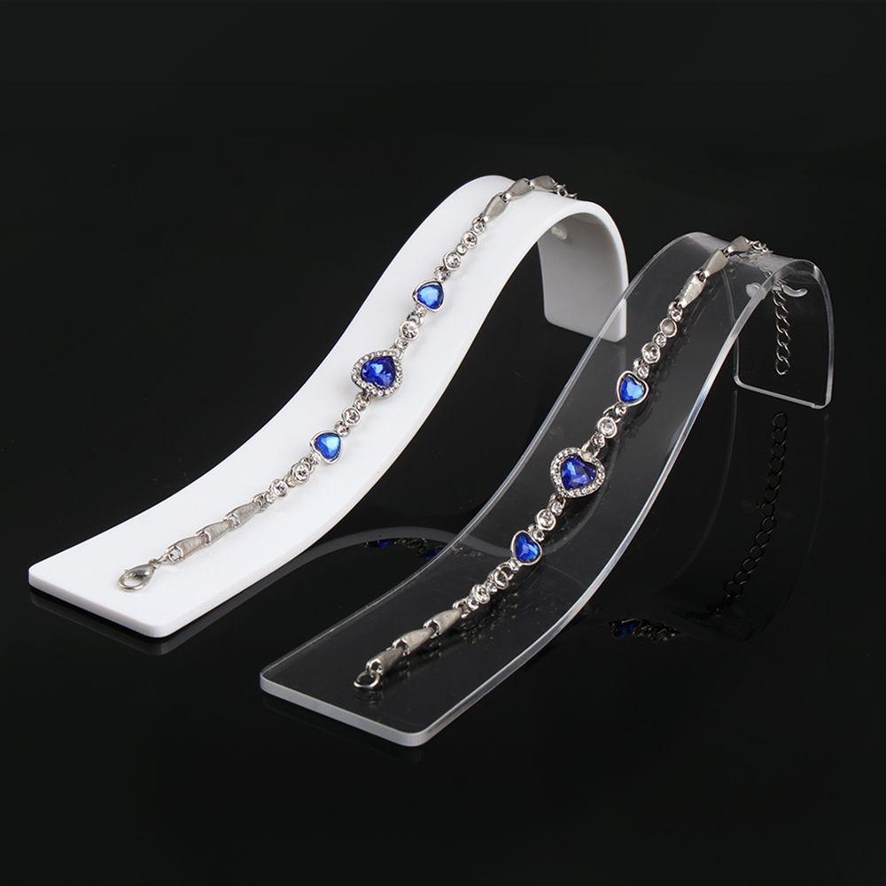 Show Case Desktop Storage Exhibitor Watch Display Bracelet Holder Jewellry Stand Necklace Organizer