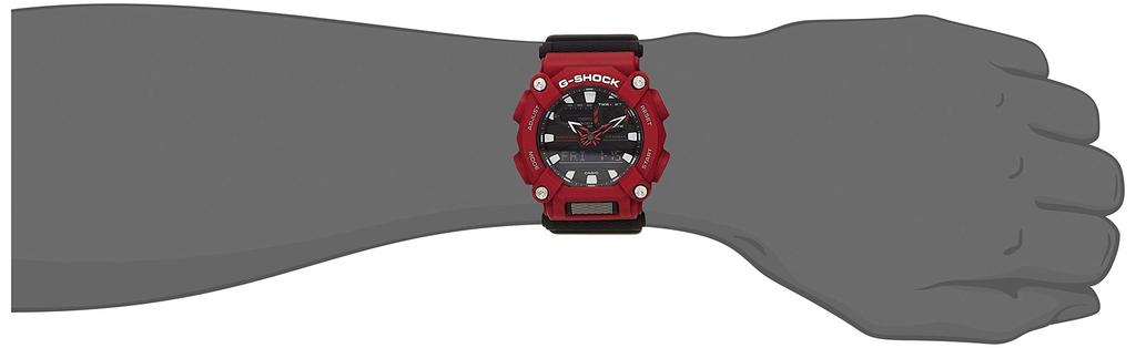 CASIO Watch Men Red G-SHOCK GA-900-4AJF