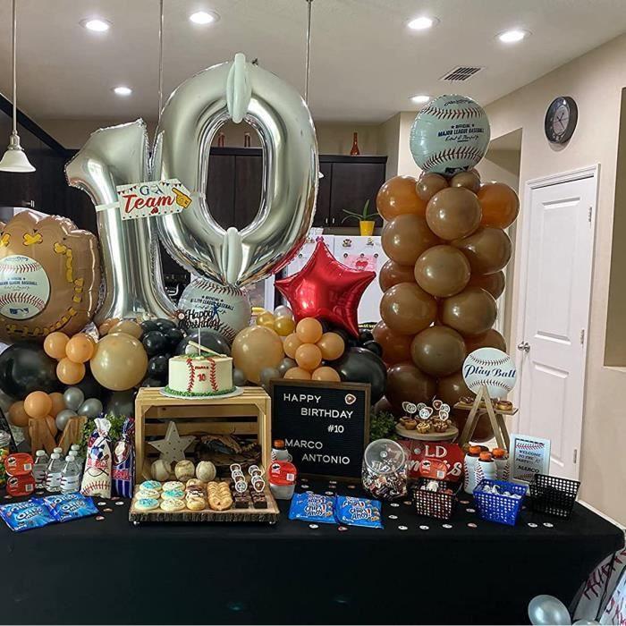 Retro Coffee Brown Balloons 50 Pieces - 10" 25 Cm Balloon | Decoration for Birthday, Christening, Party