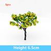 5pcs Artificial Pink Iron Wire Flower Tree 6.5cm Home Houses Decoration  Outdoor Adventure Camping