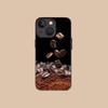 Coffee Beans Silicone Mobile Phone Case for iPhone 17 16 15 14 13 12 11 X XR XS Air Pro Max Plus Mini Colorful Cover
