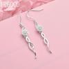 925 Sterling Silver Charm Pendant Earrings Wedding Jewelry