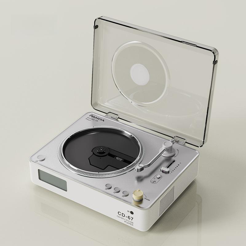 CD-67 All-in-One Vinyl Record Player, CD/Album Player & Bluetooth Speaker